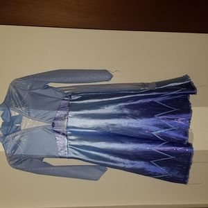 Queen Elsa long sleeve dress